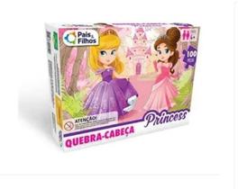 Quebra Cabeça Princesas - 100 Peças - Pais E Filhos