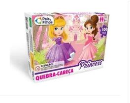 Quebra Cabeça Princesas - 100 Peças - Pais E Filhos - Pais & Filhos