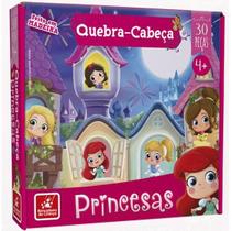 Quebra-Cabeça Princesas 30 Peças em Madeira - Brincadeira de Criança Quebra-Cabeça Princesas 30 Peças em Madeira - Brincadeira de Criança
