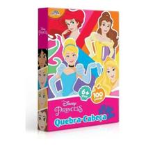 Quebra-Cabeça Princesas Disney 100 Peças 8007 - Toyster