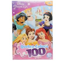 Quebra Cabeça Princesas Disney 100 Peças Toyster Quebra Cabeça Princesas Disney 100 Peças Toyster