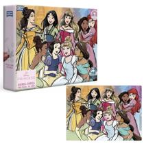 Quebra-Cabeça Princesas Disney 1000 Pçs Game Office Toyster Quebra-Cabeça Princesas Disney 1000 Pçs Game Office Toyster