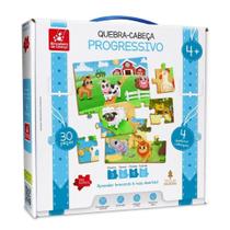 Quebra Cabeça Progressivo - Brincadeira de Criança Quebra Cabeça Progressivo - Brincadeira de Criança