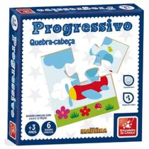 Quebra-cabeca Progressivo Em Madeira Quebra-cabeca Progressivo Em Madeira