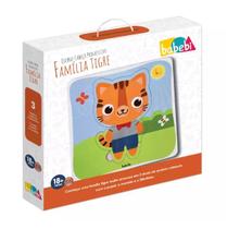 Quebra Cabeça Progressivo Família Tigre 6002