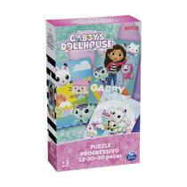 Quebra-Cabeça Progressivo Gabby's Dollhouse - Grow Quebra-Cabeça Progressivo Gabby's Dollhouse - Grow
