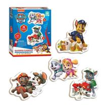 Quebra Cabeça Progressivo Patrulha Canina De Madeira Nig Quebra Cabeça Progressivo Patrulha Canina De Madeira Nig