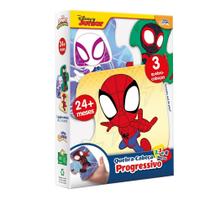 Quebra-Cabeça Progressivo Spidey Disney Junior - 2, 3 e 4 Peças - Toyster Quebra-Cabeça Progressivo Spidey Disney Junior - 2, 3 e 4 Peças - Toyster