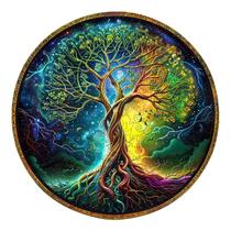 Quebra-cabeça Purdicra Aurora Tree of Life de madeira 280 unidades 34x34cm