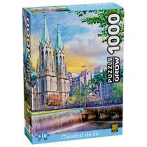 Quebra Cabeça Puzzle 1000 Peças Catedral Da Sé Grow