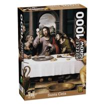 Quebra Cabeça Puzzle 1000 Peças - Santa Ceia - Grow 1393