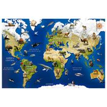Quebra Cabeça Puzzle 150 peças Animais do Mundo