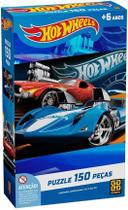 Quebra Cabeça Puzzle 150 Peças Hot Wheels 4170