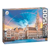 Quebra Cabeca Puzzle 1500 Pecas Bruxelas Grow