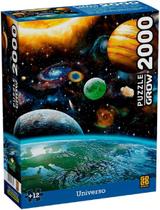 Quebra cabeça puzzle 2000 pçs universo - grow