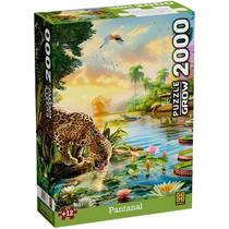 Quebra Cabeça Puzzle 2000 Peças Pantanal Grow