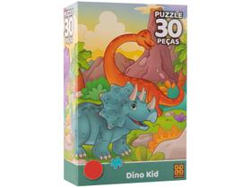 Quebra Cabeça Puzzle 30 Peças Dino Kid Grow
