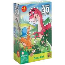 Quebra Cabeça Puzzle 30 Peças Dino Kid Grow