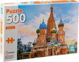 Quebra Cabeça Puzzle 500 Peças Moscou 0298 Quebra Cabeça Puzzle 500 Peças Moscou 0298