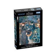 Quebra Cabeça Puzzle 500 Peças Os Guarda Chuvas - Renoir Mimo Toys - 2611