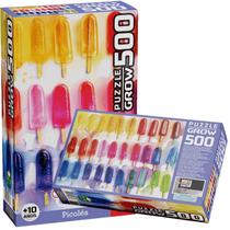 Quebra Cabeça Puzzle 500 Peças Picolés da Grow