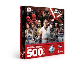 Quebra-Cabeça Puzzle 500 Peças - Star Wars IX: A Ascensão Skywalker - Toyster