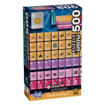 Quebra Cabeca Puzzle 500 Pecas Tabela Periodica Grow