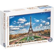 Quebra Cabeça Puzzle 500 Peças Torre Eiffel Paris,França -Toia