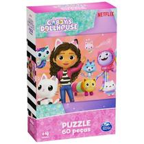 Quebra Cabeça Puzzle 60 Peças Gabby's Dollhouse Grow Quebra Cabeça Puzzle 60 Peças Gabby's Dollhouse Grow