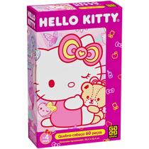 Quebra Cabeça Puzzle 60 Peças Hello Kitty Brilhante Grow