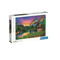 Quebra Cabeça Puzzle 6000 Peças Jardim Vertical - Clementoni