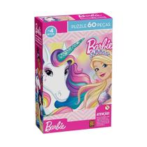 Quebra Cabeça Puzzle Barbie 60 Peças Grow Quebra Cabeça Puzzle Barbie 60 Peças Grow
