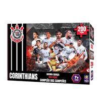 Quebra-Cabeça Puzzle Coleção Corinthians 200 Peças Mimo Toys - 2563