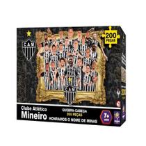 Quebra-Cabeça Puzzle Coleção Futebol Atlético Mineiro 200 Peças Mimo Toys - 2569