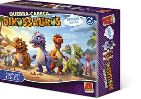 Quebra Cabeça Puzzle Dinossauros - 60 Peças