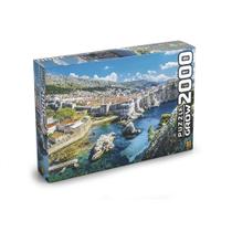 Quebra Cabeça Puzzle Dubrovnik 2000 Peças Grow Quebra Cabeça Puzzle Dubrovnik 2000 Peças Grow
