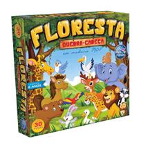 Quebra Cabeça Puzzle Em Madeira Floresta 30 Peças 4 Anos