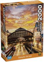 Quebra Cabeça Puzzle Estação da Luz 2000 peças Grow