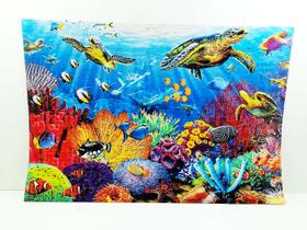 Quebra-cabeça Puzzle Fundo do Mar de 300 peças