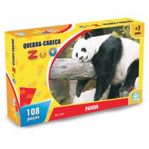 Quebra Cabeça Puzzle Infantil Zoo Panda 108 Peças Nig Quebra Cabeça Puzzle Infantil Zoo Panda 108 Peças Nig