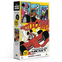 Quebra Cabeça Puzzle Jogo Com 100 Peças Disney Mickey Fórmula 1 Para Crianças Montessori Quebra Cabeça Puzzle Jogo Com 100 Peças Disney Mickey Fórmula 1 Para Crianças Montessori