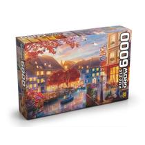 Quebra Cabeça Puzzle Le Petit Cafe 6000 Peças Grow 03465