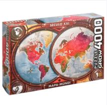 Quebra-cabeça Puzzle Mapa Mundi 4000 pç