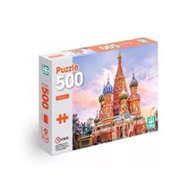 Quebra Cabeça Puzzle - Moscou - Rússia - C/ 500 Peças - Nig