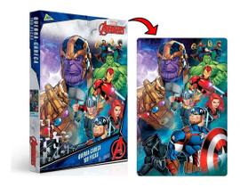 Quebra-cabeça Puzzle Os Vingadores Marvel 100 Peças Toyster