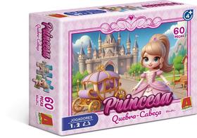 Quebra Cabeça Puzzle Princesas - 60 Peças