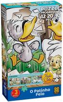 Quebra Cabeça Puzzle Progressivo O Patinho Feio 4546