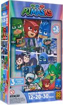 Quebra Cabeça Puzzle Progressivo Pjmasks Grow