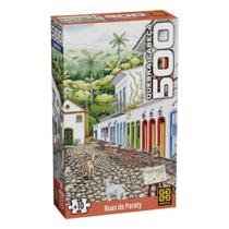Quebra-Cabeça Puzzle Rua de Paraty 500 Peças Grow - 04860 Quebra-Cabeça Puzzle Rua de Paraty 500 Peças Grow - 04860