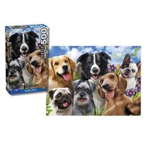 Quebra-Cabeça Puzzle Selfie Pets - 500 Peças